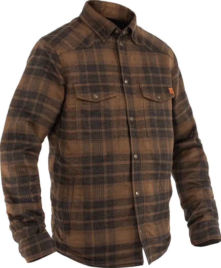 MOTOSHIRT WOODY BROWN 5XL
