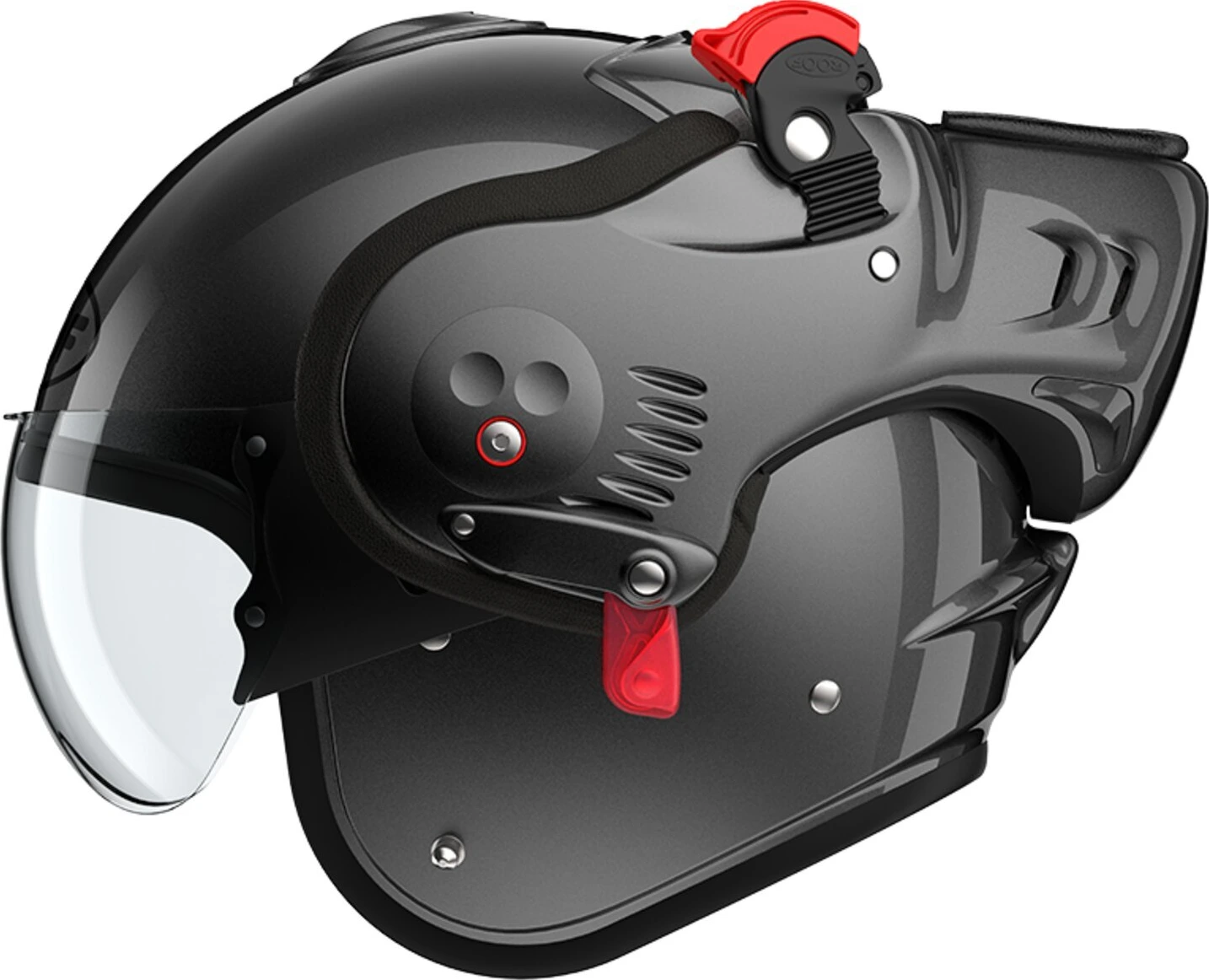Roof Boxer Alpha helmet metal, Gray, XS, Matte