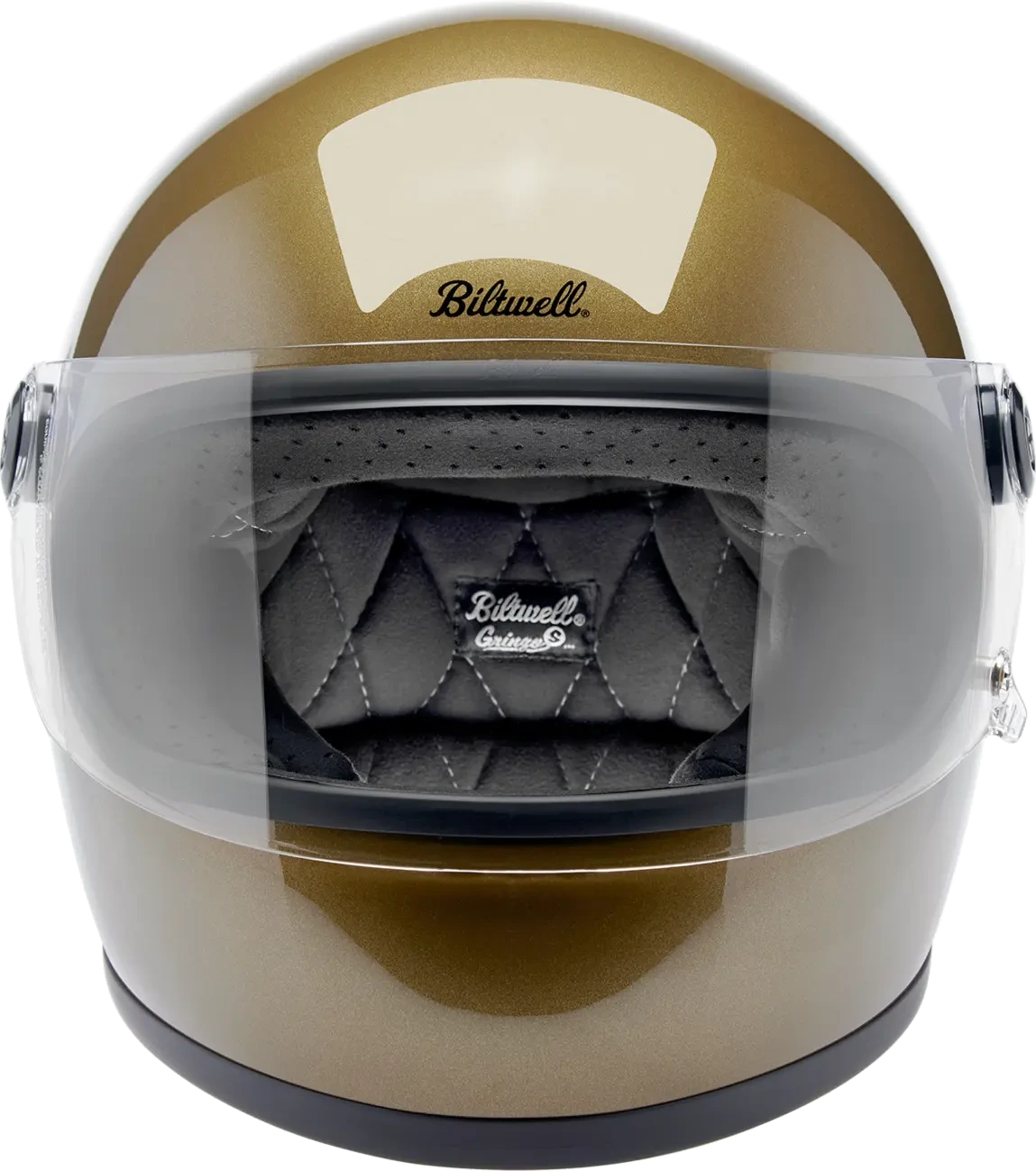 HELMET GRINGO S UGLY GOLD METALLIC MD