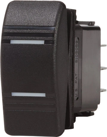 Blue Sea Water resistant Contura III Switches Black