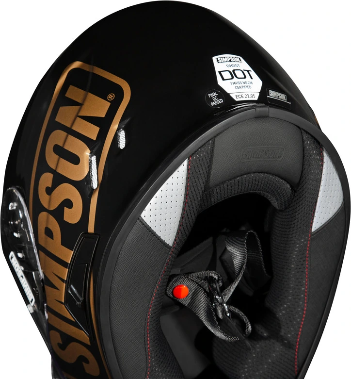 SIMPSON Helmet Venom Logo ST black, S