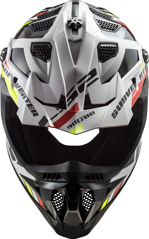LS2 MX700 SUBVERTER EVO II STOMP Helmet - 3XL, White Black