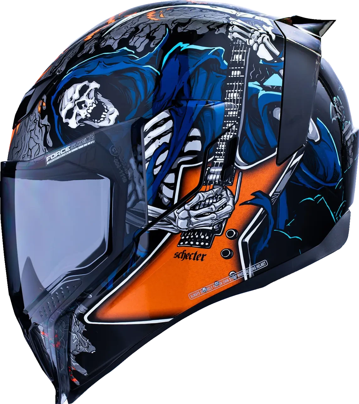 HELMET AIRFLITE TRICKORSTREET4 BLACK SM