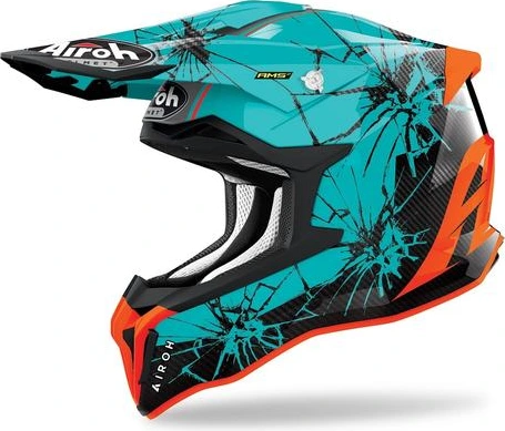 Airoh Helmet Strycker Crack gloss, XS
