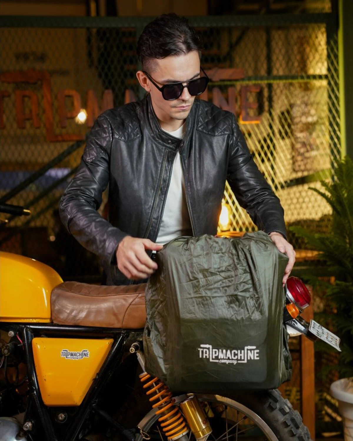 Trip Machine Eastwood backpack, cherry Red, Red