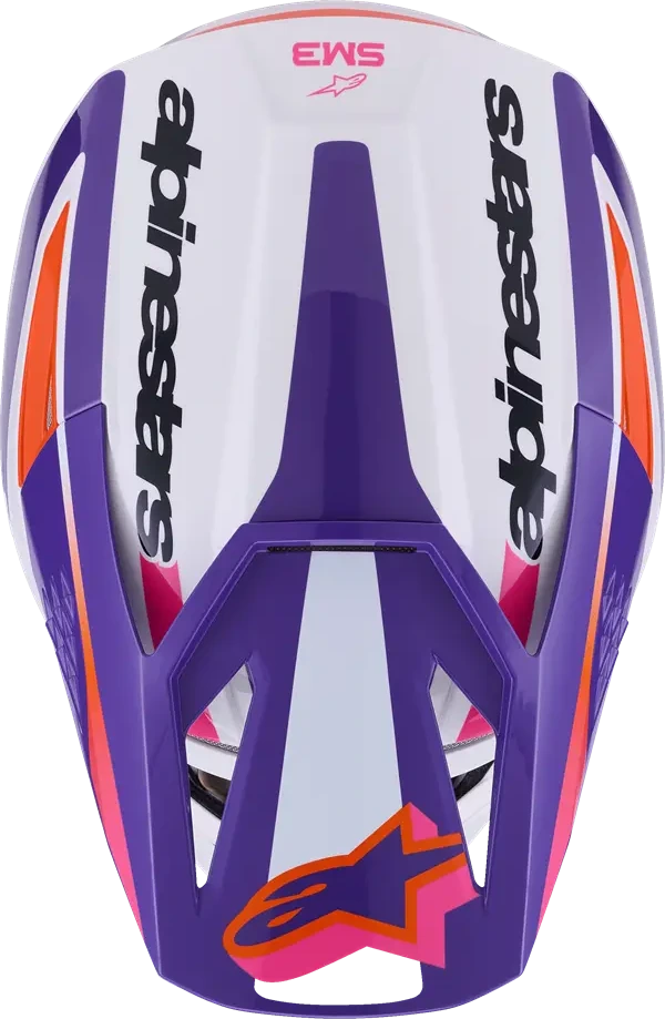 HELMET SM3 HEAT WHT/PU/PINK XS