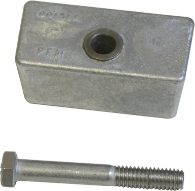 Perf metals anode Rear Gearcase Johnson/Evinrude 155-300HP