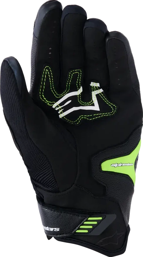 GLOVE SP-R PRO BLACK/YELLOW FLUO S