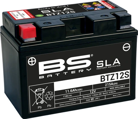 BS Battery BTZ12S (FA) SLA - Sealed & Activated