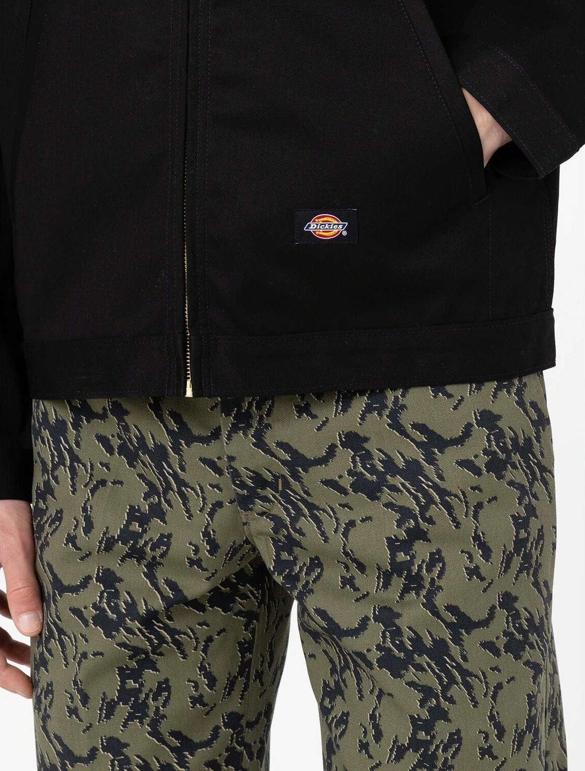 Dickies Unlined Eisenhower jacket, Black, L