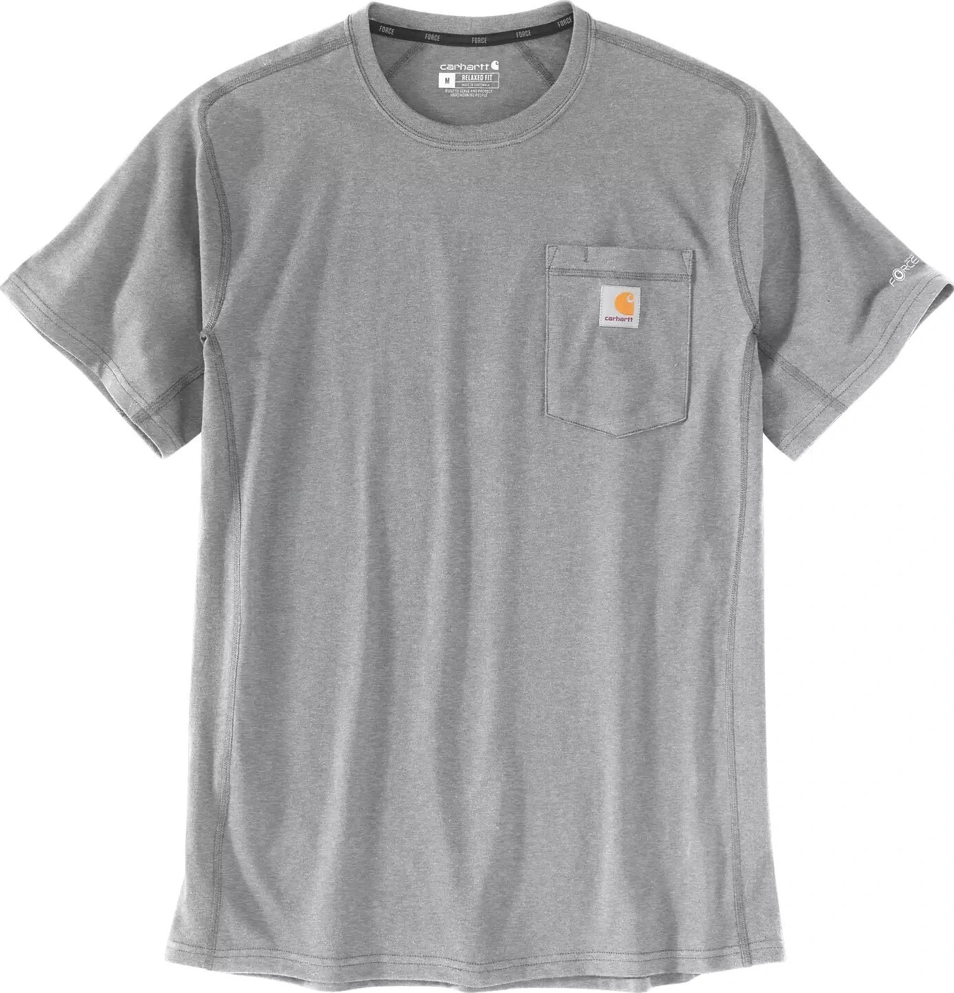 Carhartt Force Pocket S/S t-shirt, heather grey