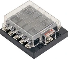 fuse holder with cover