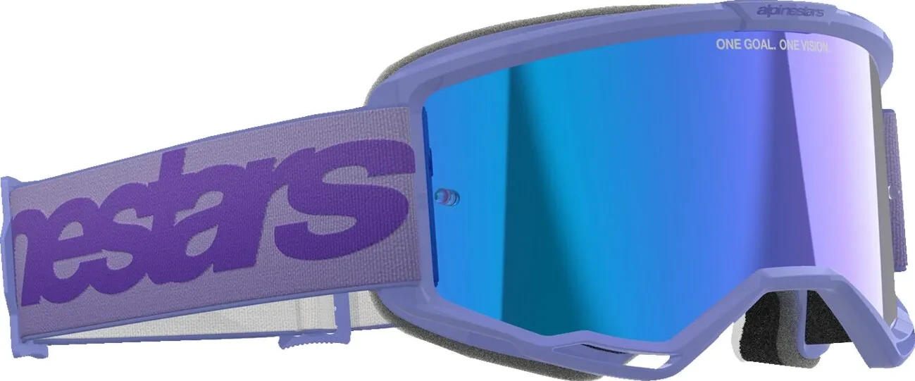 GOGGLE VISION 5 WORDMARK PRPL MIRROR-BL