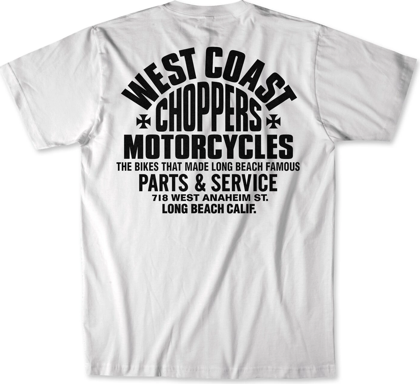 WCC Parts t-shirt, White, black, S