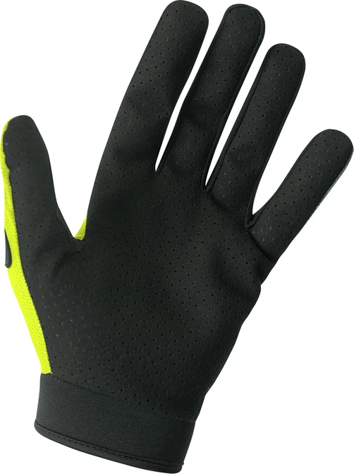 AMOQ Airline Mesh Gloves Black-HiVis, XS/7