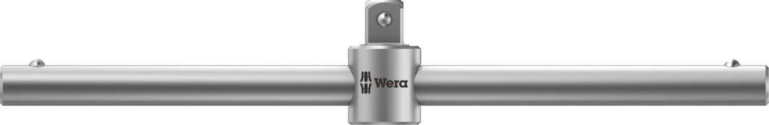 Wera Zyklop 3/8" sliding T-handle, 110 mm, Chrome