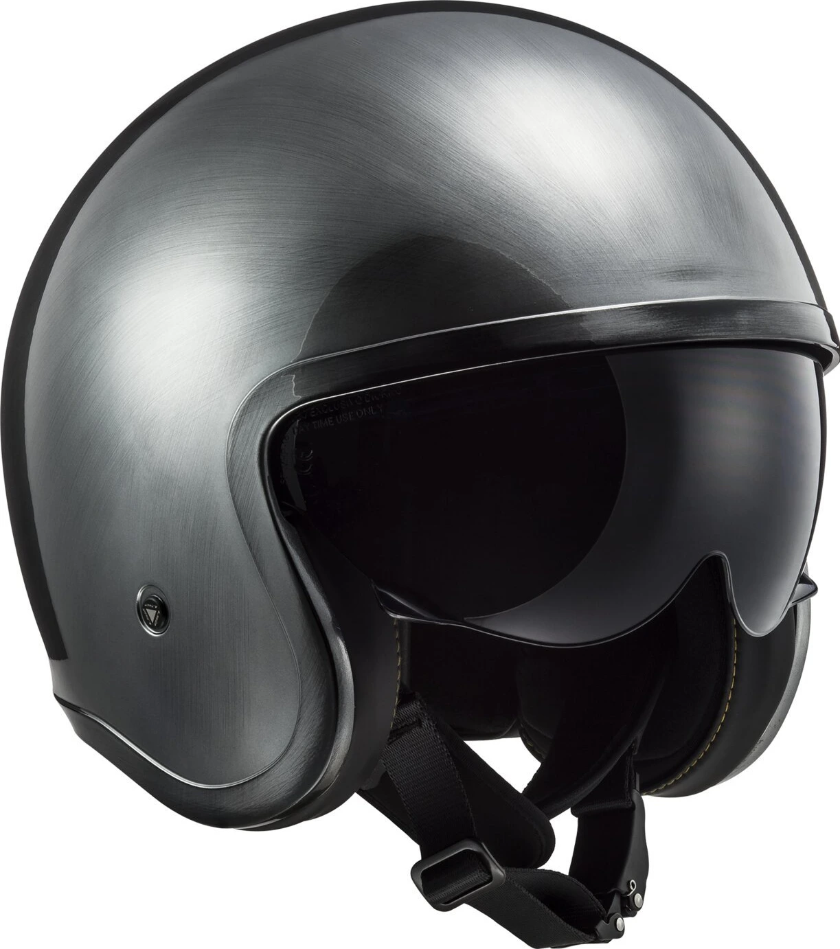 LS2 Spitfire II helmet jeans, Black, M, Gloss