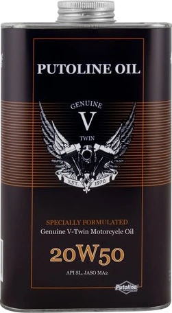 Putoline Tikras V-Twin 20W-50- 1L (6)
