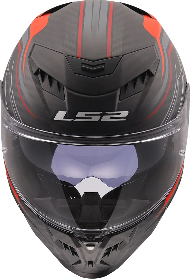 LS2 FF807 DRAGON SUBIC Helmet - 3XL, Red