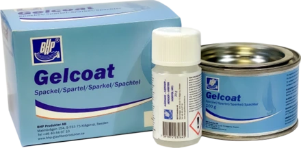 BHP Gelcoat-Filler 100g 50008 grey inc. hardener