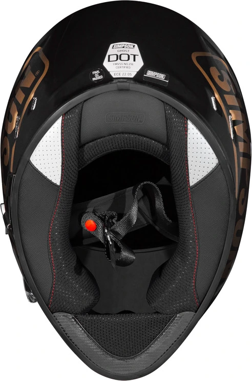 SIMPSON Helmet Venom Logo ST black, S