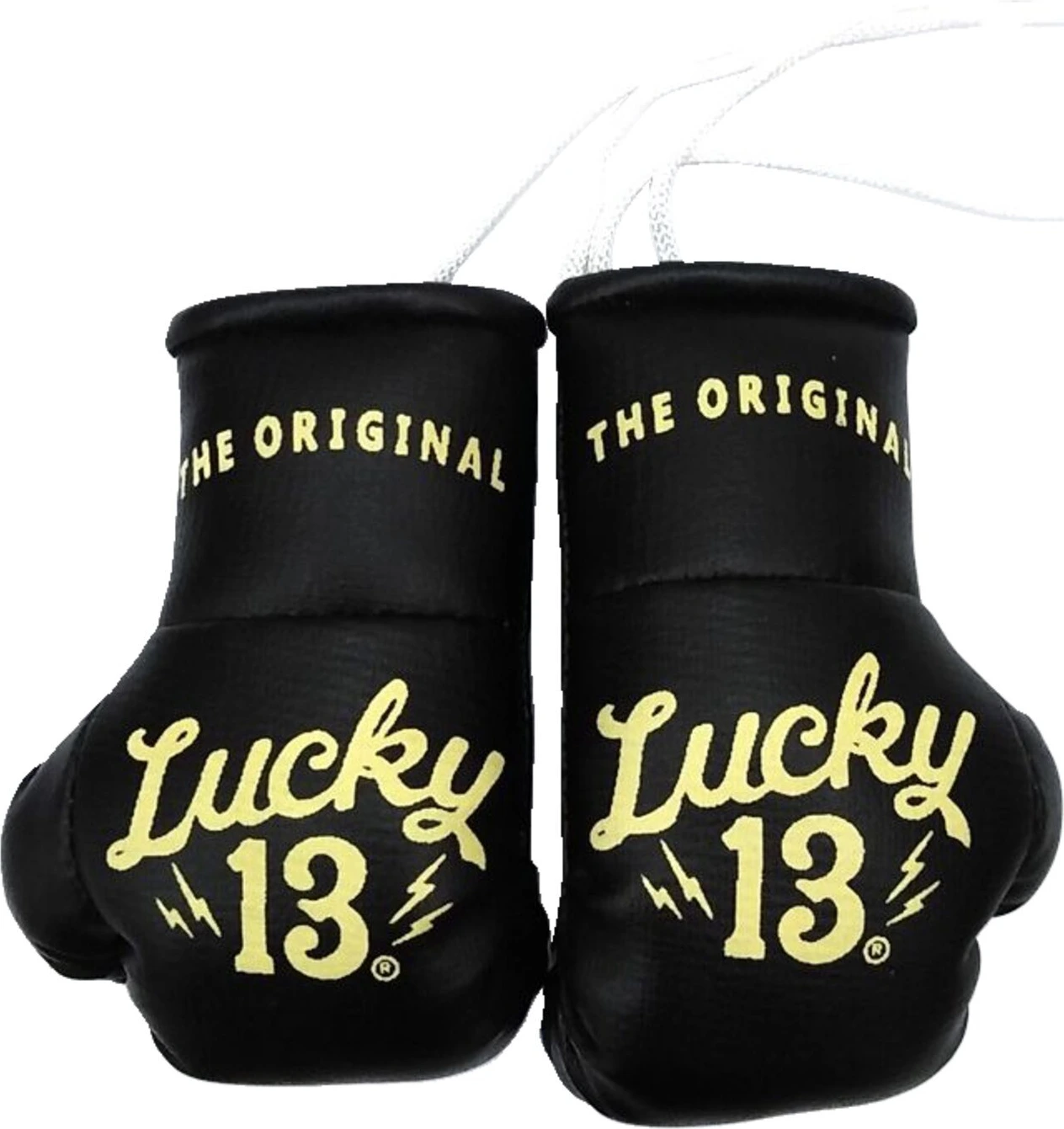 Lucky 13 mini boxing gloves, Black