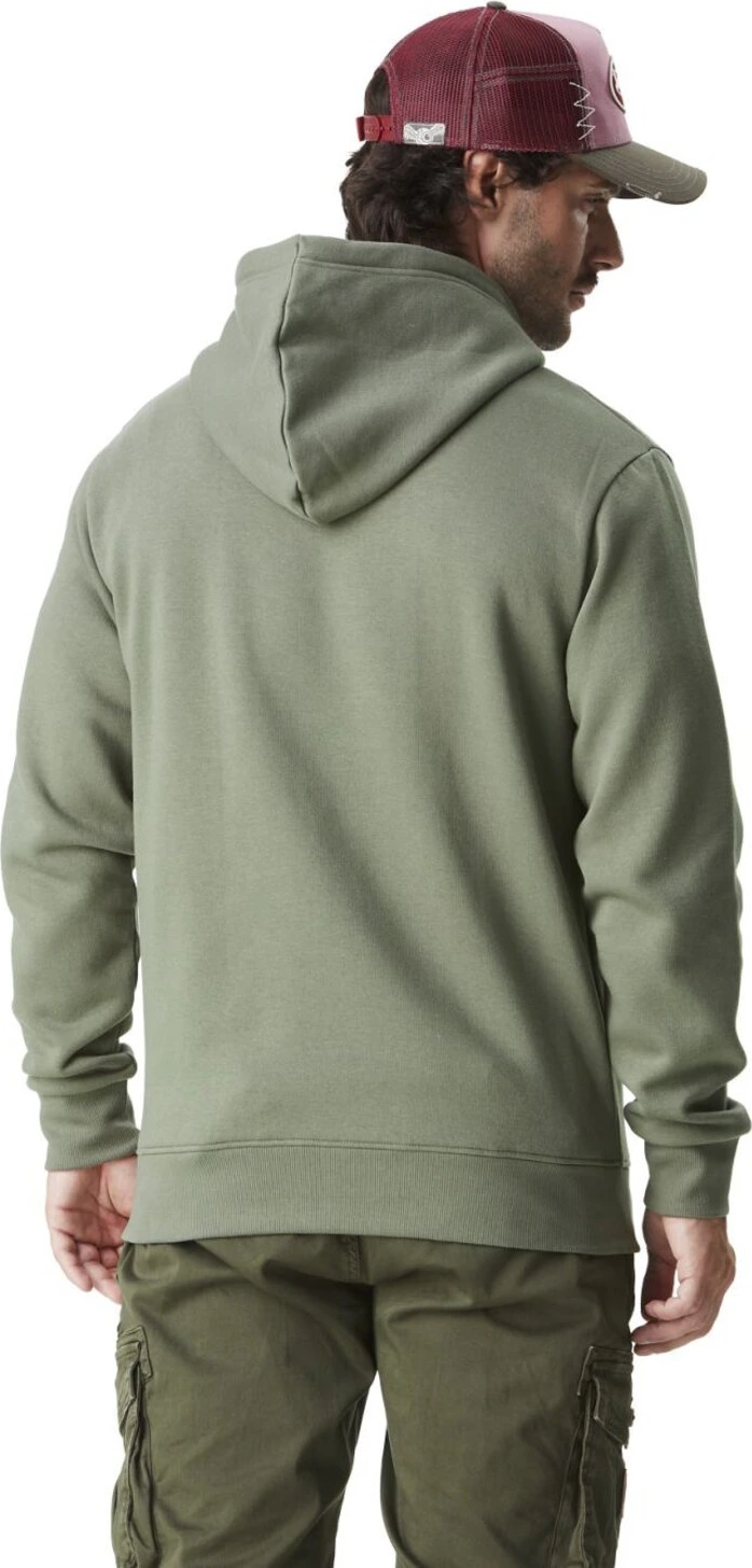Von Dutch Logo zip hoodie, Khaki, S