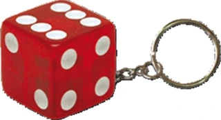 Triktopz Dice key chain