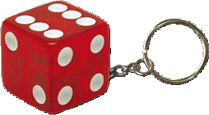 Triktopz Dice key chain