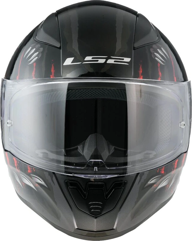 LS2 FF353 RAPID II CLAW helmet - Black, 3XL