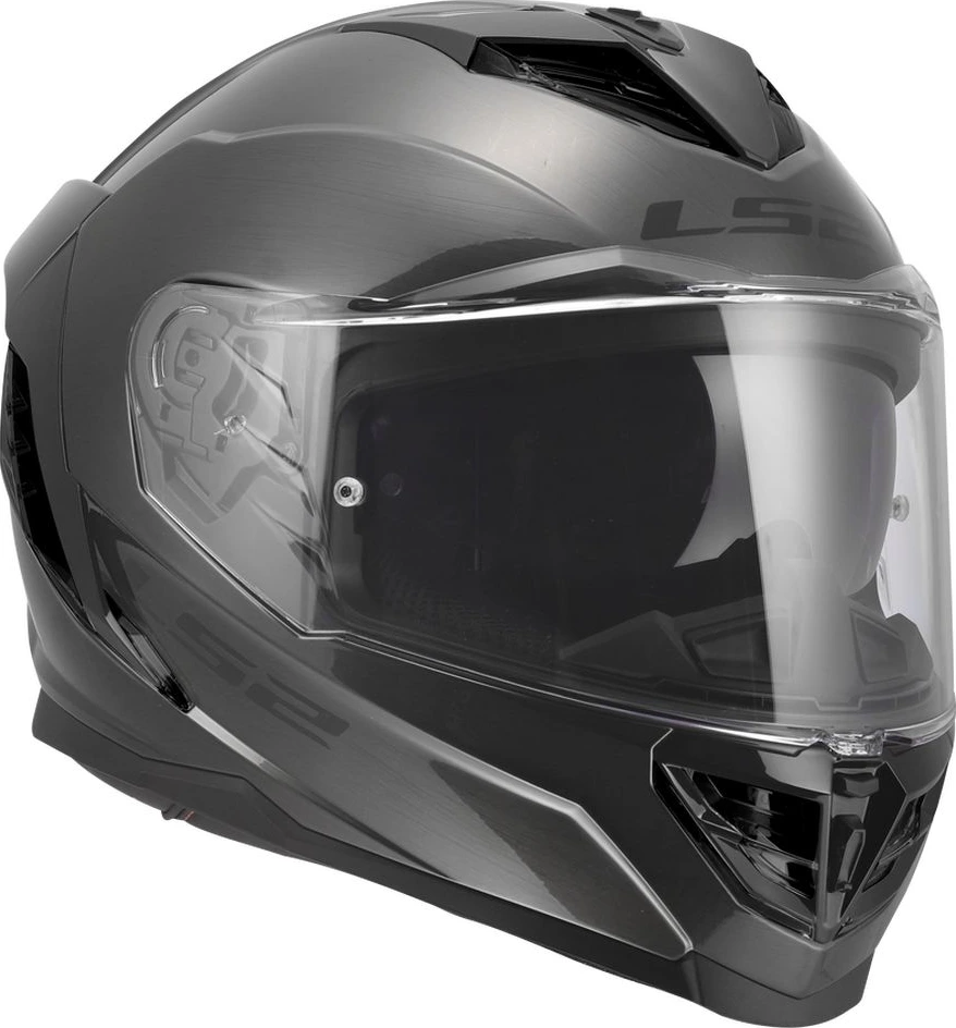 LS2 FF818 STORM III JEANS Helmet - XL, Titanium