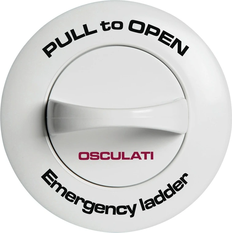 Аварийный трап Oscilati 3-ступенчатый с передними винтами