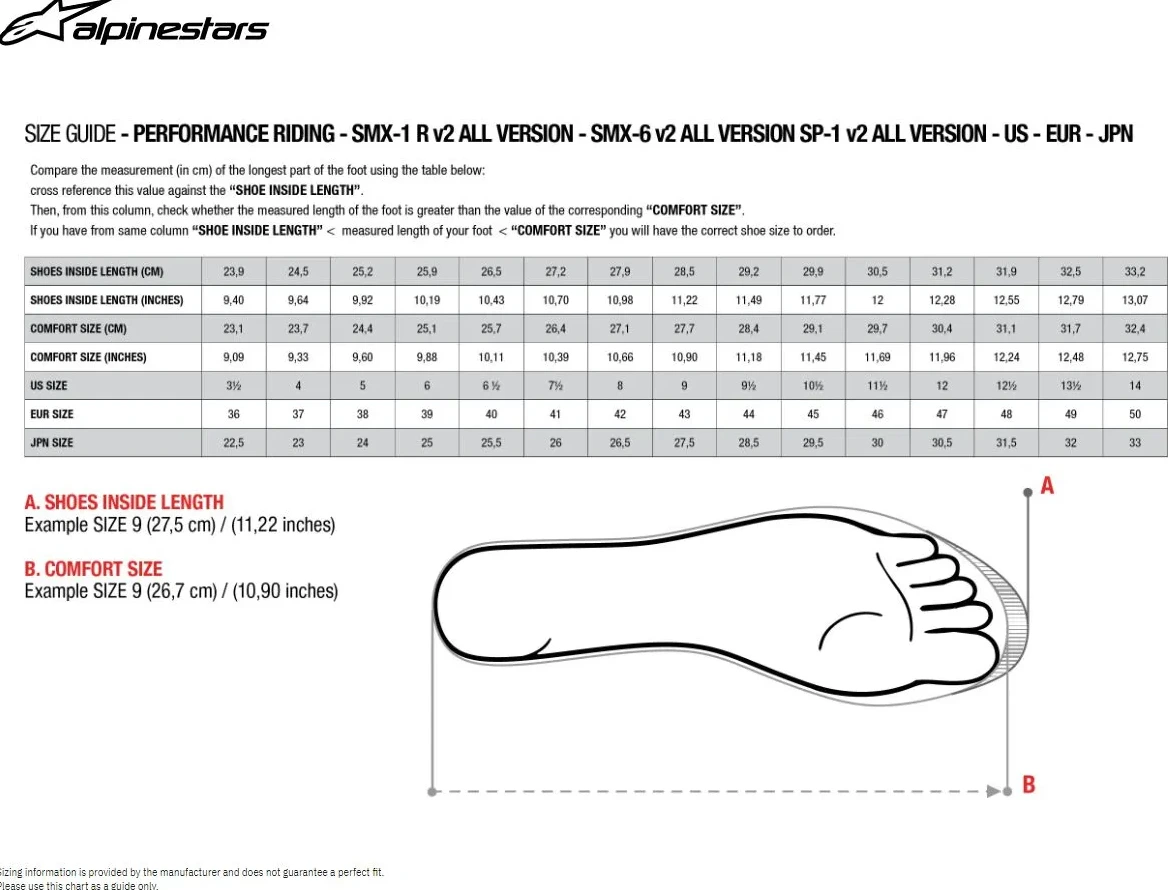BOOTS SMX-6 V3 BK/SI/RD 40