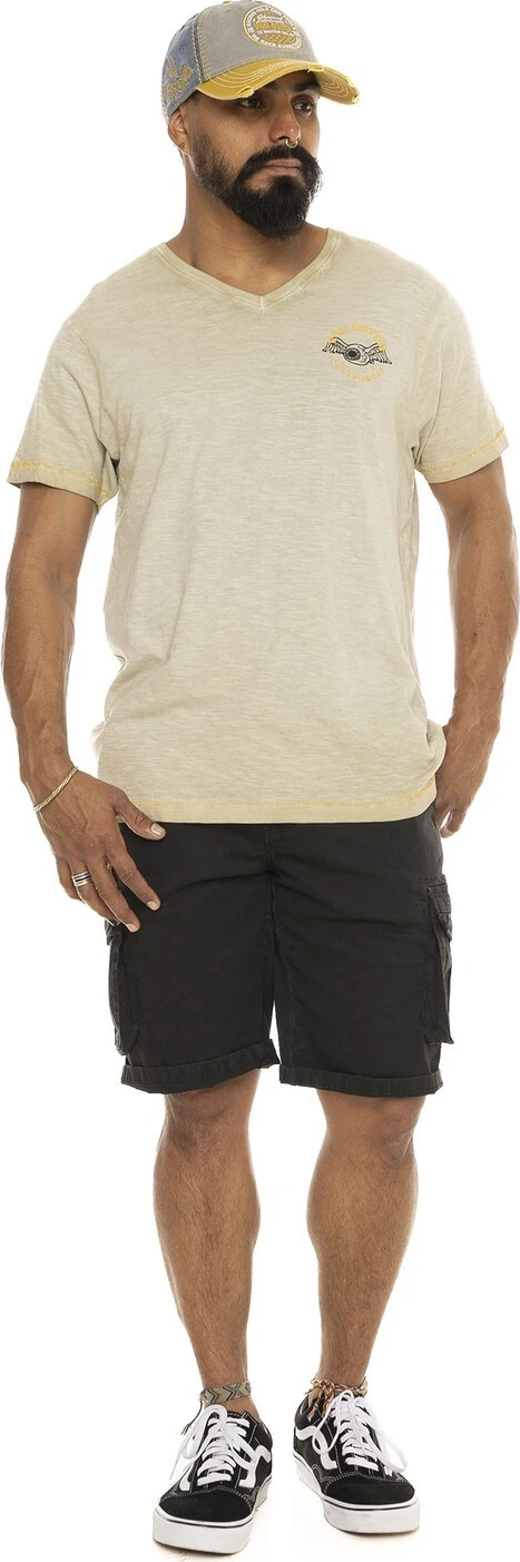 Von Dutch Hero t-shirt, Beige, L