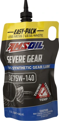 Amsoil SEVERE GEAR 75W-140 Синтетическое трансмиссионное масло 946ml