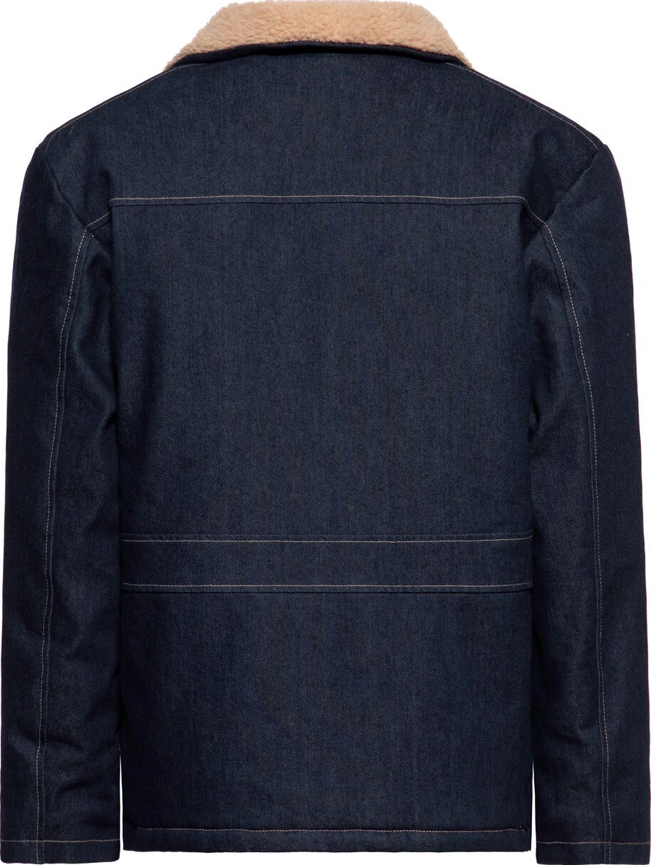 King Kerosin Jeans jacket dark blue wash, L