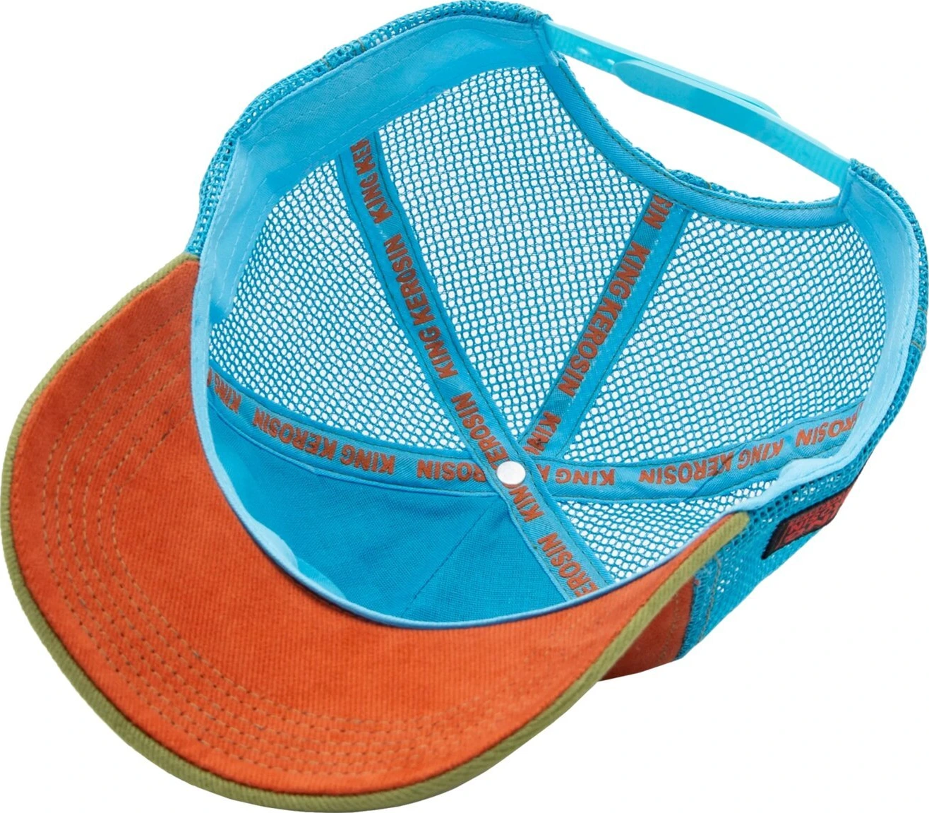 King Kerosin Country Roads cap, Orange, green