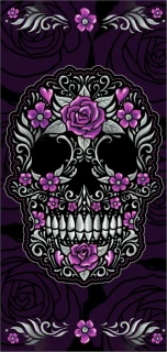 Lethal Threat Floral Skull tunnel