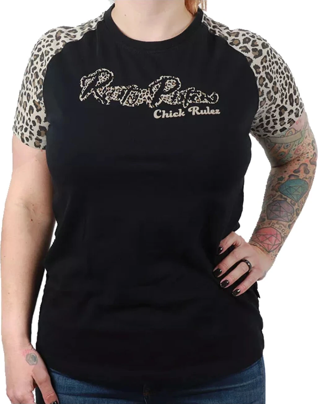 Rusty Pistons Nocatee female t-shirt, Black, M