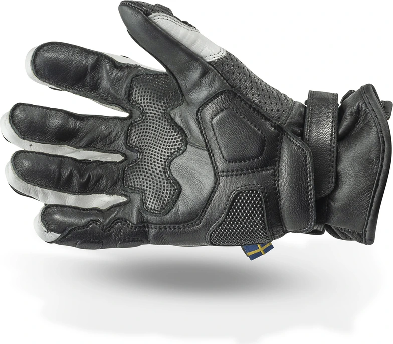 Lindstrands Glove Holen Black/white 06