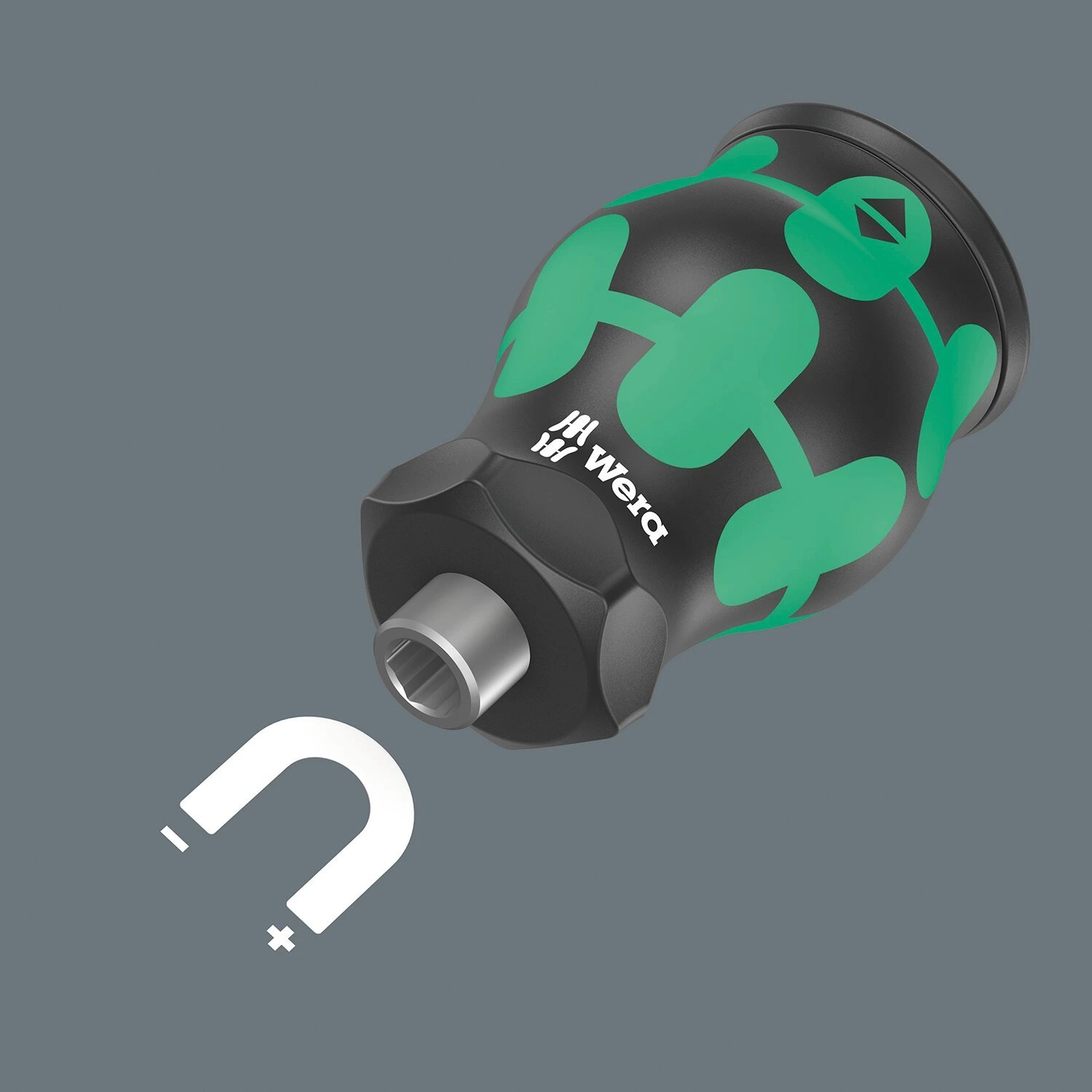 Wera Kraftform Kompakt Stubby magazin, Black