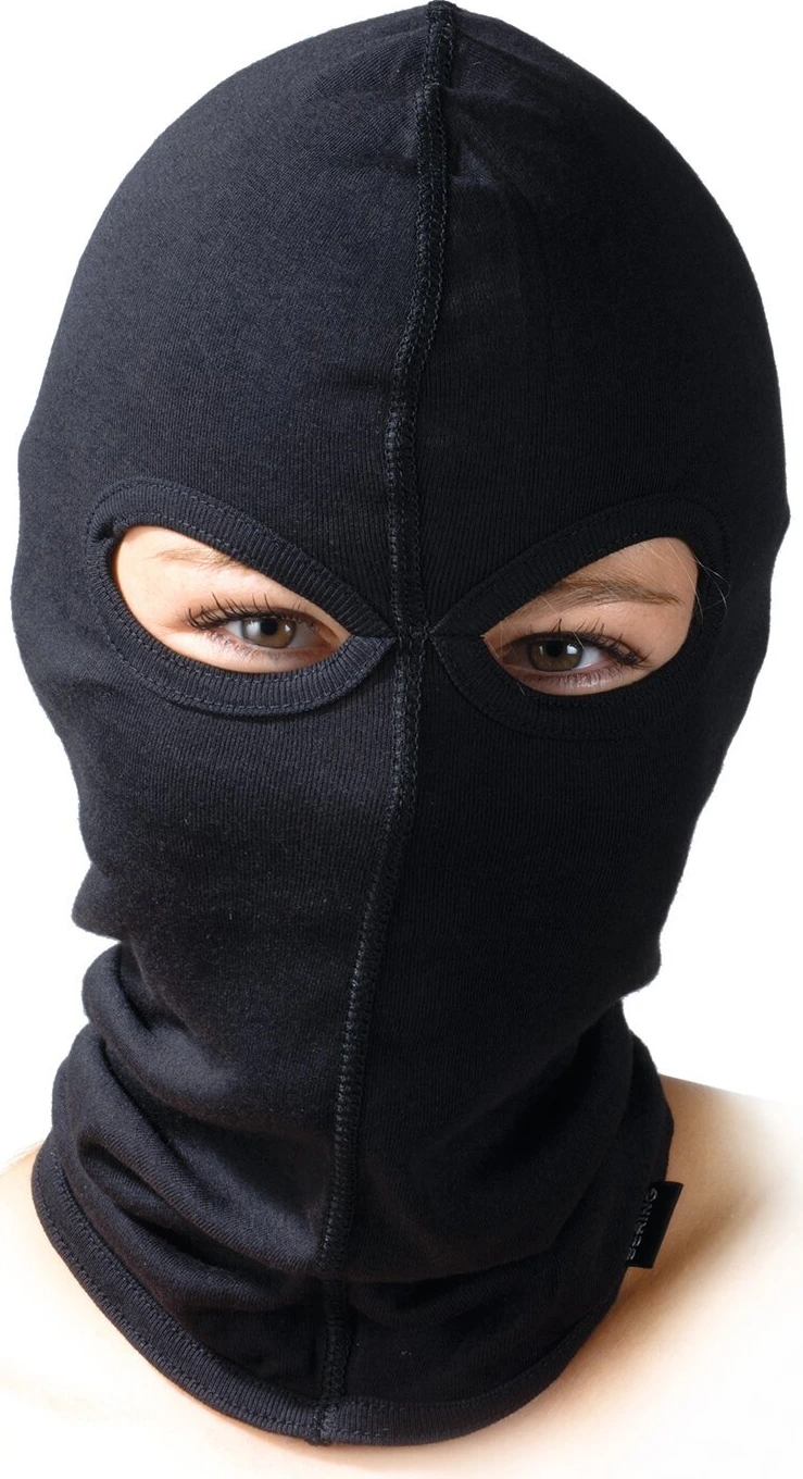 Bering Cotton Owl Balaclava, Black, One size fits most