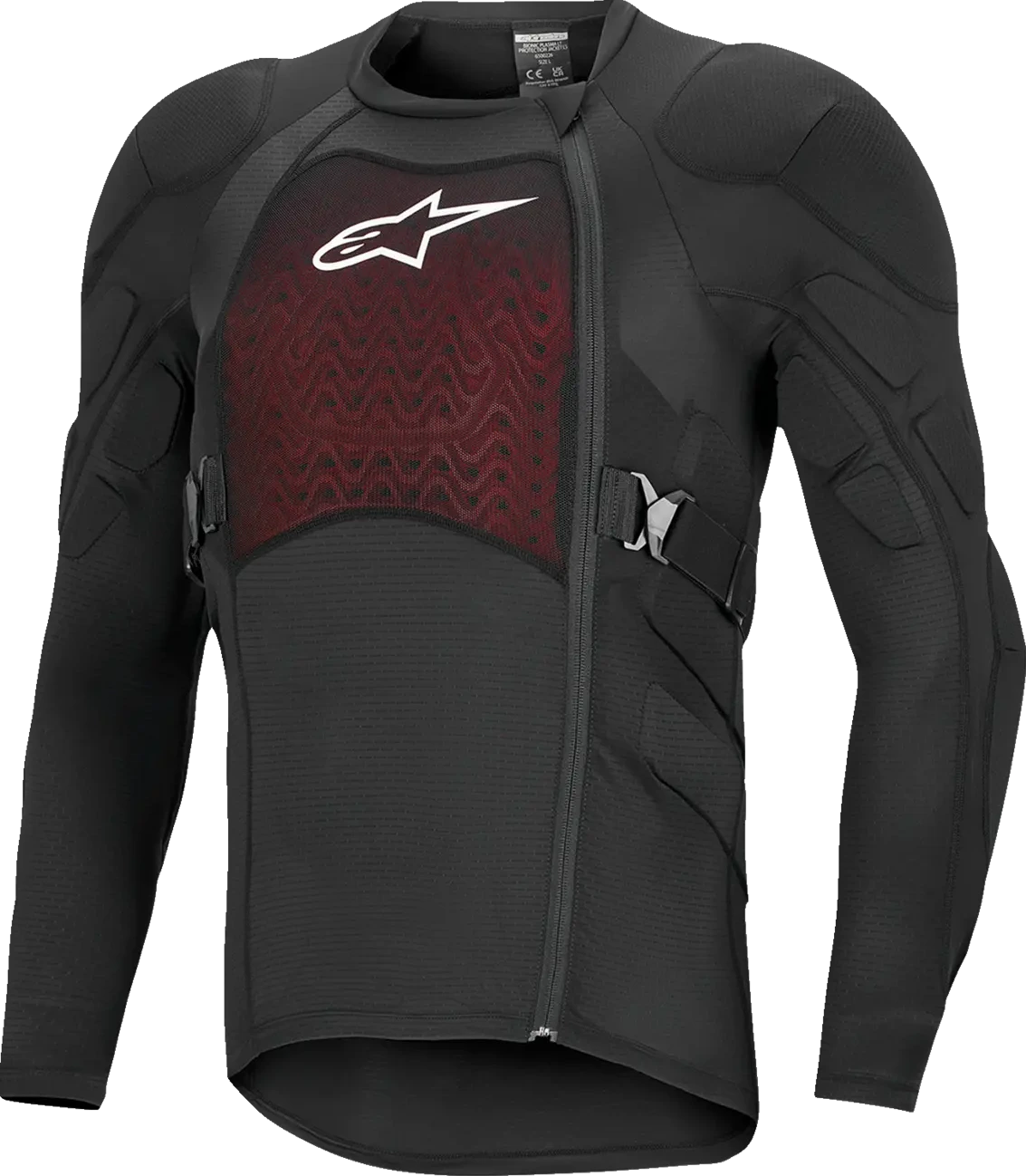 JACKET LS BIO-PLASMA LT BLK/WHT S