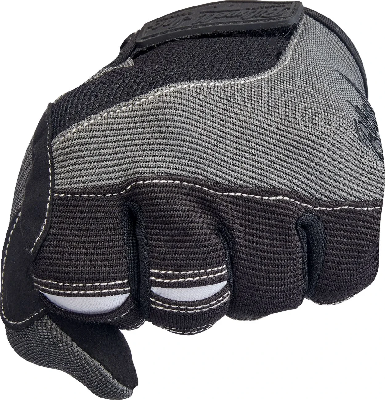 GLOVES MOTO GRY/BLK SM