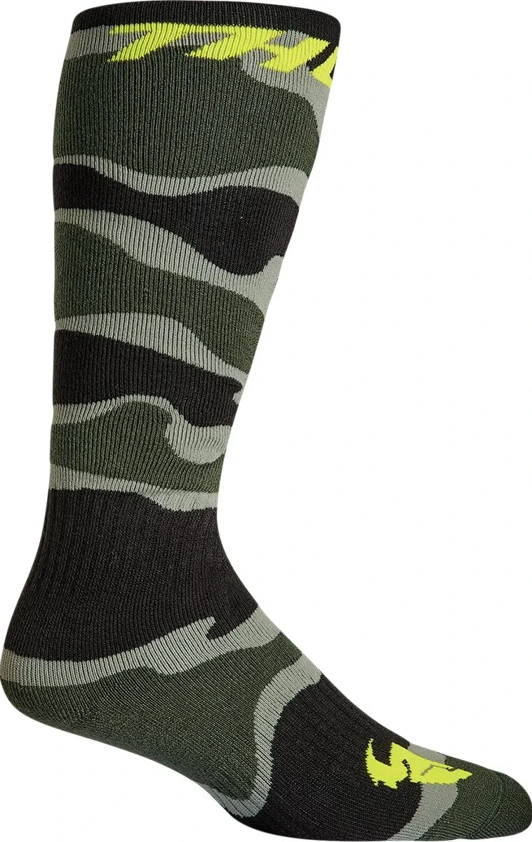 SOCK MX CAMO GN/AC 6-9