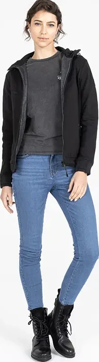 JACKET HOOD 4W XTM V3 BLACK XS