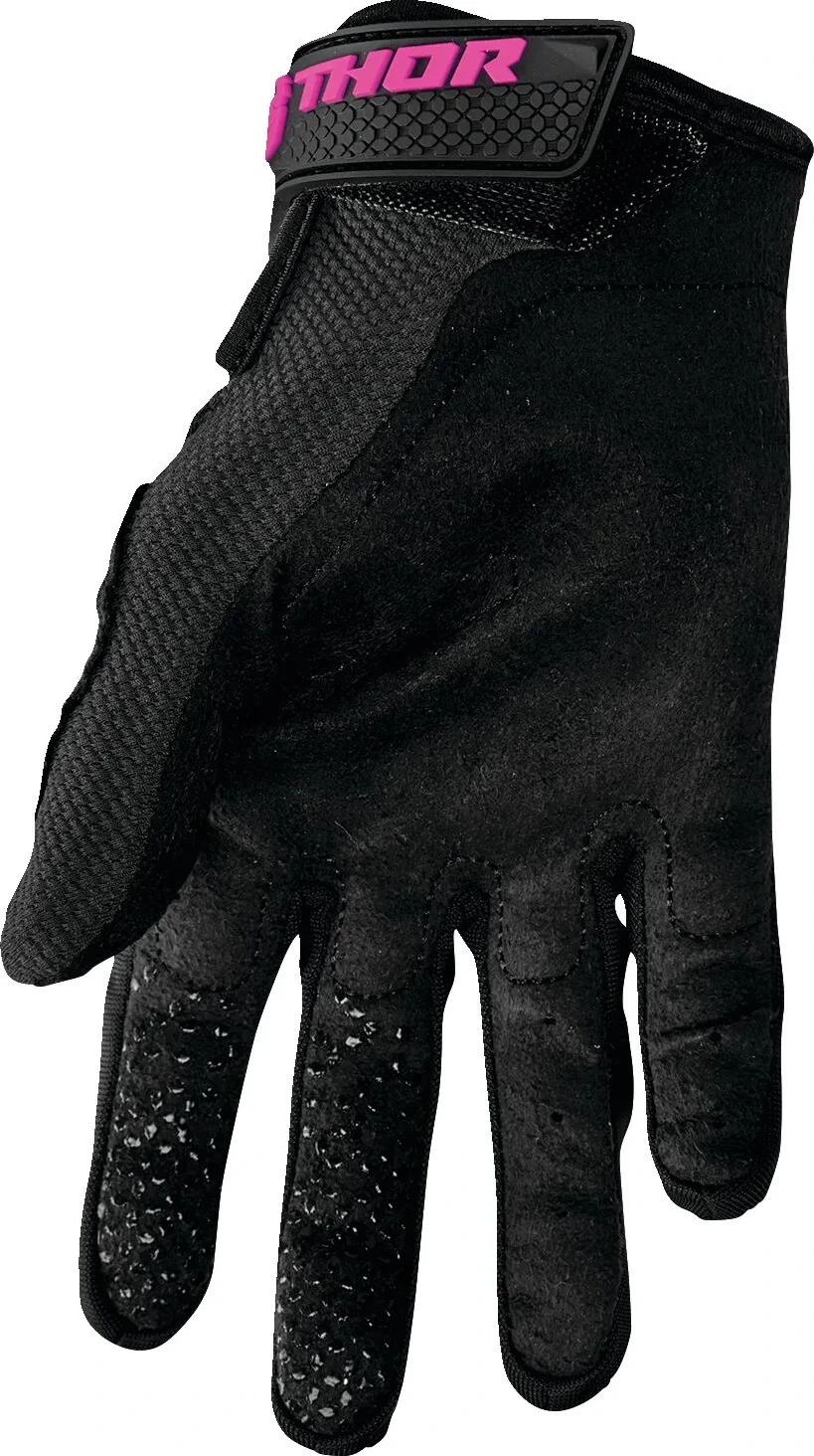 GLOVE WMN SECTOR BK/PK XL