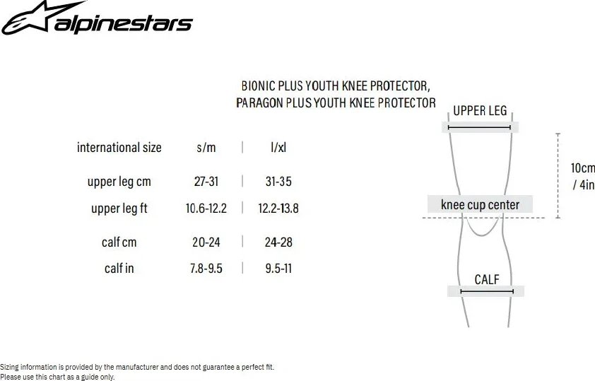 GUARD YTH KNEE BIO+ S/M