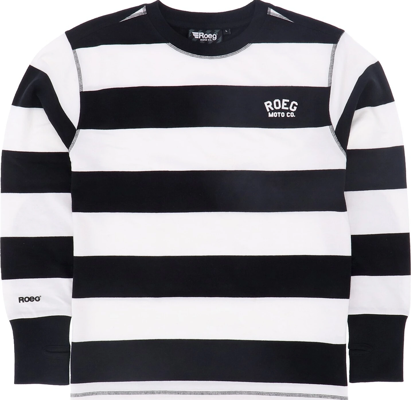 Roeg Ricky jersey, black, White, S