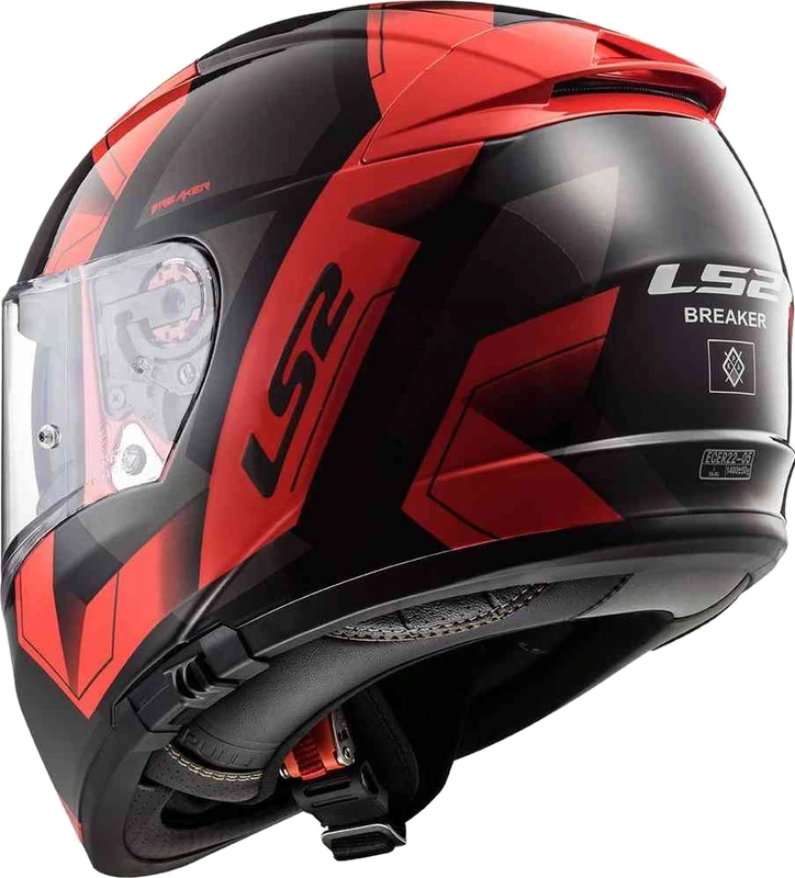 LS2 FF390 BREAKER PHYSICS helmet - 2XL, Black Red
